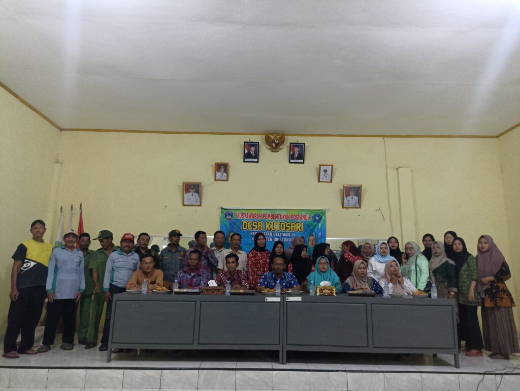 Pembentukan Kader IMP Posyandu Desa Kutosari